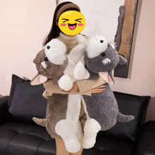 Load image into Gallery viewer, Fluffy Salt and Pepper Schnauzer Stuffed Animal Plush Toy-Dog Memorial Gifts,Schnauzer,Stuffed Animal-5