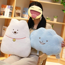 Load image into Gallery viewer, Samoyed and Cloud Plush Toy Pillows-Home Decor-Dogs, Home Decor, Samoyed, Soft Toy, Stuffed Animal-3