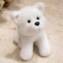 Load image into Gallery viewer, Samoyed Plush Toy - Sitting Baby Samoyed Soft Toy-Stuffed Animals-Dog Memorial Gifts,Samoyed,Stuffed Animal-9