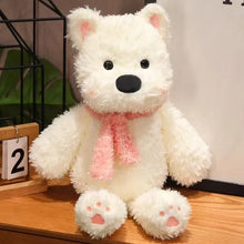 Load image into Gallery viewer, Samoyed Stuffed Animal Plush Toy - Cozy Pink Scarf Cutie-70cm-Dog-12