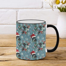 Load image into Gallery viewer, Santa Paws Christmas Schnauzer&#39;s Coffee Mug-3