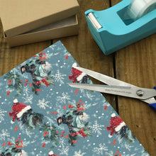 Load image into Gallery viewer, Santa Paws Christmas Schnauzer's Gift Wrapping Paper - 2 Rolls-Christmas Ornament-Christmas,Schnauzer,Wrapping Paper-4