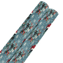 Load image into Gallery viewer, Santa Paws Christmas Schnauzer's Gift Wrapping Paper - 2 Rolls-Christmas Ornament-Christmas,Schnauzer,Wrapping Paper-5