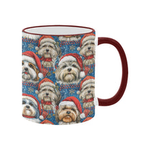 Load image into Gallery viewer, Santa's Little Helpers Shih Tzu Christmas Coffee Mug-5