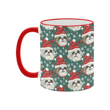 Load image into Gallery viewer, Santas' Little Yelpers Lhasa Apsos Christmas Coffee Mug-5