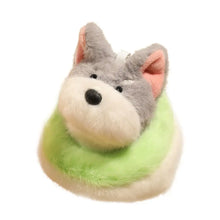 Load image into Gallery viewer, Schnauzer in an Egg Shell Plush Toy Keychain-Stuffed Animals-Dog Memorial Gifts,Schnauzer,Stuffed Animal-5