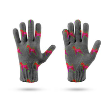 Load image into Gallery viewer, Schnauzer Neon Touch Screen Gloves-Accessories-Accessories, Dog Dad Gifts, Dog Mom Gifts, Gloves-10