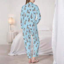 Load image into Gallery viewer, Schnauzer Pajamas for Women - XL Available - Yes I Love Salt and Pepper Schnauzers-Pajamas-Apparel,Dog Mom Gifts,Pajamas,Schnauzer-4