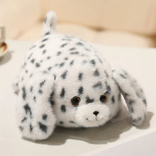 Load image into Gallery viewer, Schnauzer Plush Toy - Adorable Plumpy Small Belly Flop Schnauzer-12