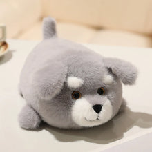 Load image into Gallery viewer, Schnauzer Plush Toy - Adorable Plumpy Small Belly Flop Schnauzer-Schnauzer xx-about 20-22cm-1