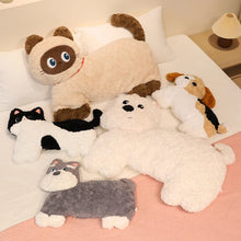 Load image into Gallery viewer, Schnauzer Plush Toy and Throw Pillow - Furry Doe Eyed Companion-19