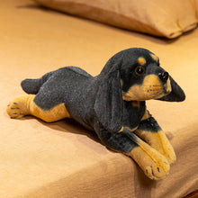 Load image into Gallery viewer, Schnauzer Soft Toy - Belly Flop Sploot Design-Stuffed Animals-Dog Memorial Gifts,Schnauzer,Stuffed Animal-6