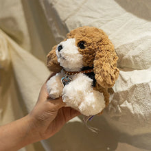 Load image into Gallery viewer, Schnauzer Soft Toy - Small - Silver Collar Sitting Schnauzer Plush Toy-Stuffed Animals-Dog Memorial Gifts,Schnauzer,Stuffed Animal-3