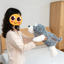 Load image into Gallery viewer, Schnauzer Stuffed Animal Plush Toys - Pure Schnauzer Devotion-Stuffed Animals-Dog Memorial Gifts,Schnauzer,Stuffed Animal-5