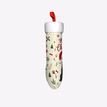 Load image into Gallery viewer, Scottie Dog Christmas Stocking - Cozy Festive Wishes - Personalize with Photo and Name-Christmas Ornament-Christmas,Christmas Stocking,Personalize Artwork-8