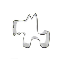 Load image into Gallery viewer, Image of a Scottie dog cookie cutter for baking cookies