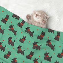 Load image into Gallery viewer, Scottie Dog Love Parade Blanket for Dog-Pet Furniture-20