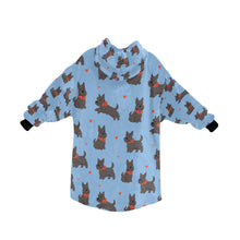 Load image into Gallery viewer, Scottie Dog Love Parade Blanket Hoodie-14