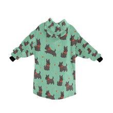 Load image into Gallery viewer, Scottie Dog Love Parade Blanket Hoodie-22