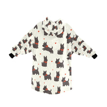 Load image into Gallery viewer, Scottie Dog Love Parade Blanket Hoodie-2