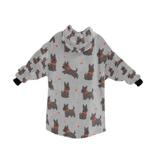 Load image into Gallery viewer, Scottie Dog Love Parade Blanket Hoodie-30