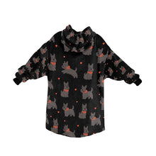 Load image into Gallery viewer, Scottie Dog Love Parade Blanket Hoodie-35