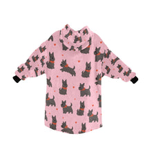 Load image into Gallery viewer, Scottie Dog Love Parade Blanket Hoodie-6