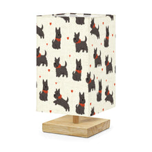Load image into Gallery viewer, Scottie Dog Love Parade Desktop Table Lamp-Desk Lamps-Christmas,Dog Dad Gifts,Dog Mom Gifts,Home Decor,Lamp,Scottish Terrier-US Plug-2
