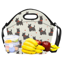 Load image into Gallery viewer, Scottie Dog Love Parade Neoprene Lunch Bag-Accessories-Accessories, Bags, Dog Mom Gifts, Lunch Bags-17