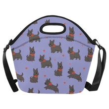 Load image into Gallery viewer, Scottie Dog Love Parade Neoprene Lunch Bag-CornflowerBlue_1-ONESIZE-31