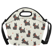 Load image into Gallery viewer, Scottie Dog Love Parade Neoprene Lunch Bag-Ivory-ONESIZE-1