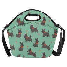 Load image into Gallery viewer, Scottie Dog Love Parade Neoprene Lunch Bag-MediumAquaMarine-ONESIZE-26