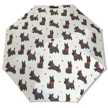 Load image into Gallery viewer, Scottie Dog Love Parade Umbrella-Accessories-Accessories,Dog Mom Gifts,Umbrella-1