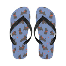 Load image into Gallery viewer, Scottie Dog Love Parade Unisex Slippers-13