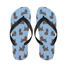 Load image into Gallery viewer, Scottie Dog Love Parade Unisex Slippers-14