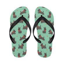 Load image into Gallery viewer, Scottie Dog Love Parade Unisex Slippers-19