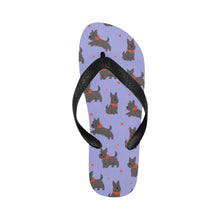 Load image into Gallery viewer, Scottie Dog Love Parade Unisex Slippers-22