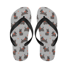 Load image into Gallery viewer, Scottie Dog Love Parade Unisex Slippers-25