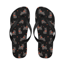 Load image into Gallery viewer, Scottie Dog Love Parade Unisex Slippers-27