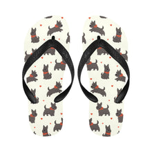 Load image into Gallery viewer, Scottie Dog Love Parade Unisex Slippers-4