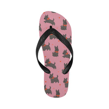 Load image into Gallery viewer, Scottie Dog Love Parade Unisex Slippers-7