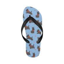 Load image into Gallery viewer, Scottie Dog Love Parade Unisex Slippers-9
