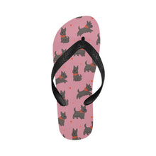 Load image into Gallery viewer, Scottie Dog Love Parade Unisex Slippers-PaleVioletRed-S-5