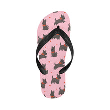 Load image into Gallery viewer, Scottie Dog Love Parade Unisex Slippers-Pink-S-2