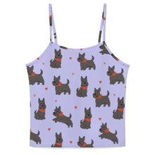 Load image into Gallery viewer, Scottie Dog Love Parade Women's Cami and Shorts Pajama Set-17