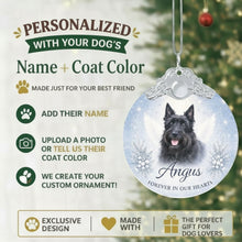 Load image into Gallery viewer, Scottie Dog Ornament - Angel Dog Memorial Design - Personalized with Photo and Name-Christmas Ornament-Christmas,Christmas Ornament,Personalize Artwork,Scottish Terrier-2
