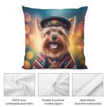 Load image into Gallery viewer, Scottish Sweetheart Yorkie Plush Pillow Case-Cushion Cover-Dog Dad Gifts, Dog Mom Gifts, Home Decor, Pillows, Yorkshire Terrier-3