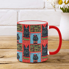 Load image into Gallery viewer, Scottish Terrier's Christmas Celebration Coffee Mug-2
