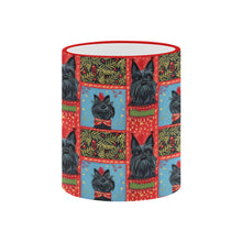 Load image into Gallery viewer, Scottish Terrier's Christmas Celebration Coffee Mug-5