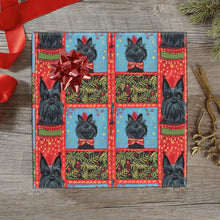 Load image into Gallery viewer, Scottish Terrier's Christmas Celebration Gift Wrapping Paper - 2 Rolls-Christmas Ornament-Christmas,Scottish Terrier,Wrapping Paper-1